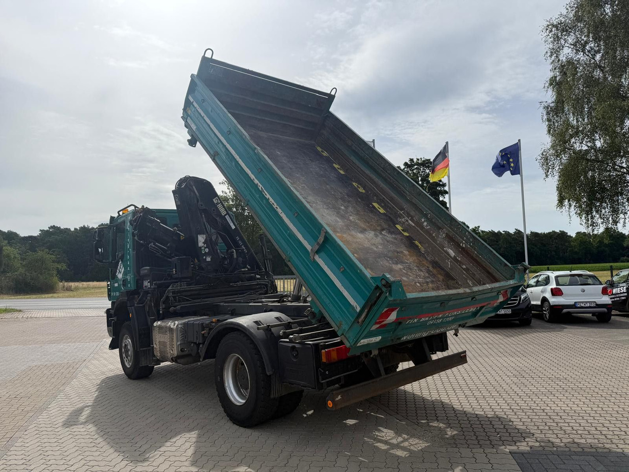 Iveco AD190 T/W Trakker 410 4x4 Allrad Kran KipperHIAB - Xe ben, Xe cẩu tự hành: hình 4 Iveco AD190 T/W Trakker 410 4x4 Allrad Kran KipperHIAB - Xe ben, Xe cẩu tự hành: hình 4