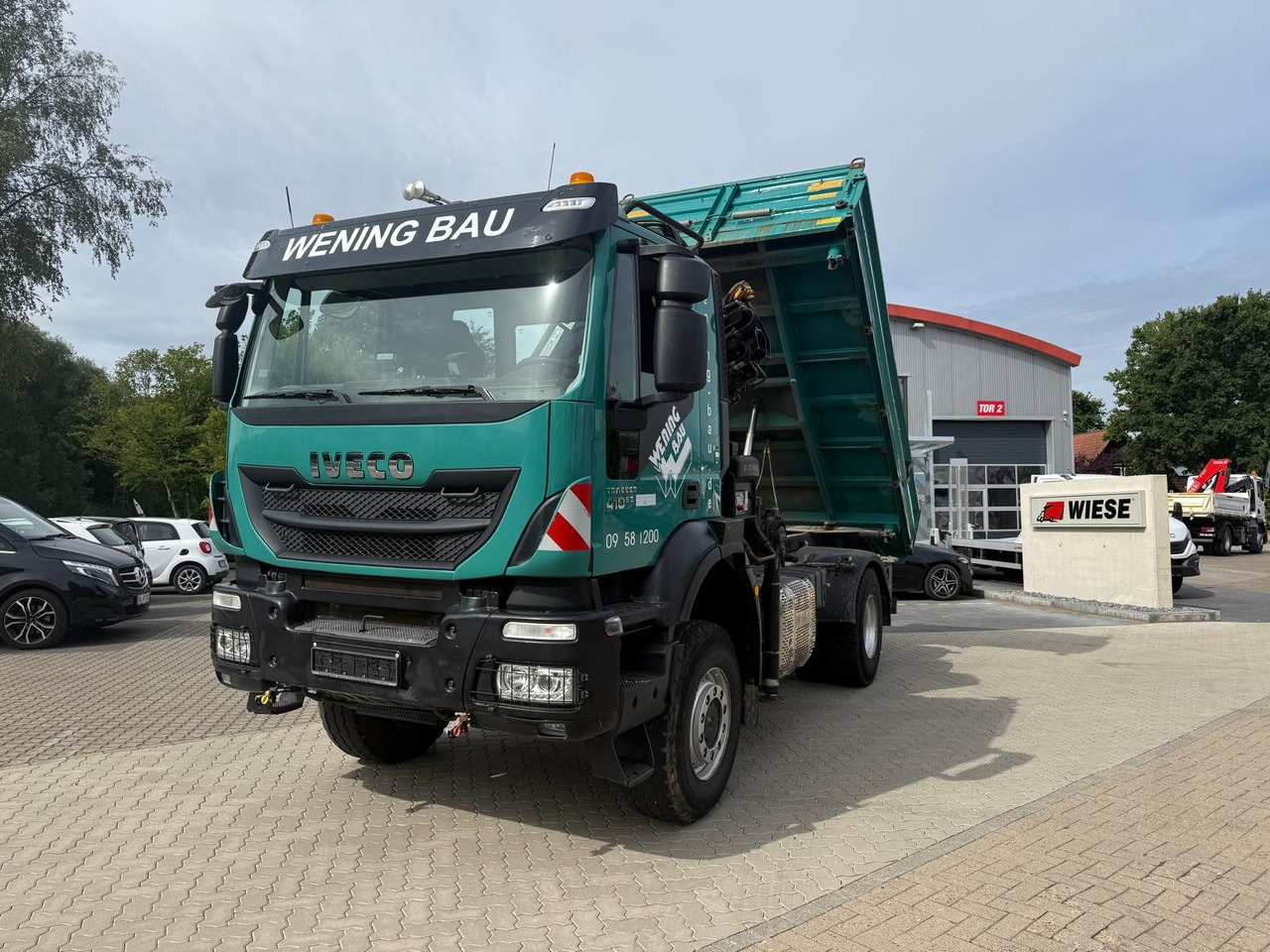 Iveco AD190 T/W Trakker 410 4x4 Allrad Kran KipperHIAB - Xe ben, Xe cẩu tự hành: hình 5 Iveco AD190 T/W Trakker 410 4x4 Allrad Kran KipperHIAB - Xe ben, Xe cẩu tự hành: hình 5
