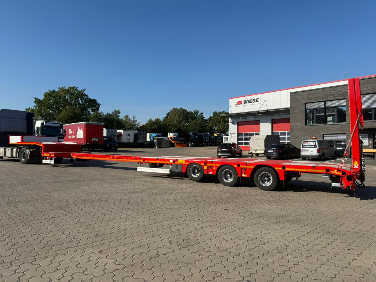Kässbohrer K.SLA 3 / 1N-18/30 Ausziehbarer Tieflader - Sơ mi rơ moóc thùng thấp: hình 2 Kässbohrer K.SLA 3 / 1N-18/30 Ausziehbarer Tieflader - Sơ mi rơ moóc thùng thấp: hình 2