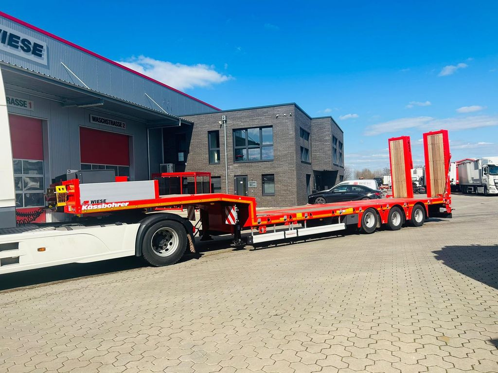 Kässbohrer K.SLA 3 ausziehbarer tele Tiefbett Auflieger - Sơ mi rơ moóc thùng thấp: hình 1 Kässbohrer K.SLA 3 ausziehbarer tele Tiefbett Auflieger - Sơ mi rơ moóc thùng thấp: hình 1