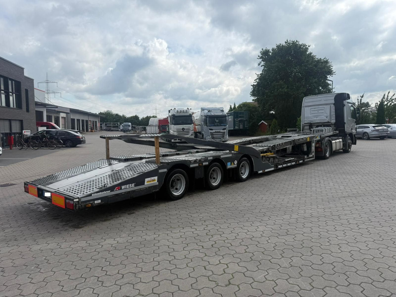 Kässbohrer K.SOK Truck/Car Transporter, Novagrau - Sơ mi rơ moóc tự động vận chuyển: hình 3 Kässbohrer K.SOK Truck/Car Transporter, Novagrau - Sơ mi rơ moóc tự động vận chuyển: hình 3