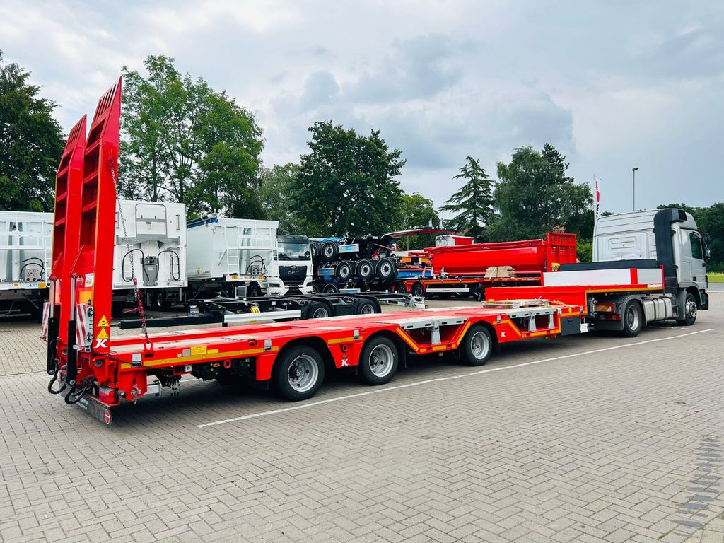Kässbohrer KSLA RJ Mega Jumbo Tieflader mit Radmulden tele - Sơ mi rơ moóc thùng thấp: hình 4 Kässbohrer KSLA RJ Mega Jumbo Tieflader mit Radmulden tele - Sơ mi rơ moóc thùng thấp: hình 4