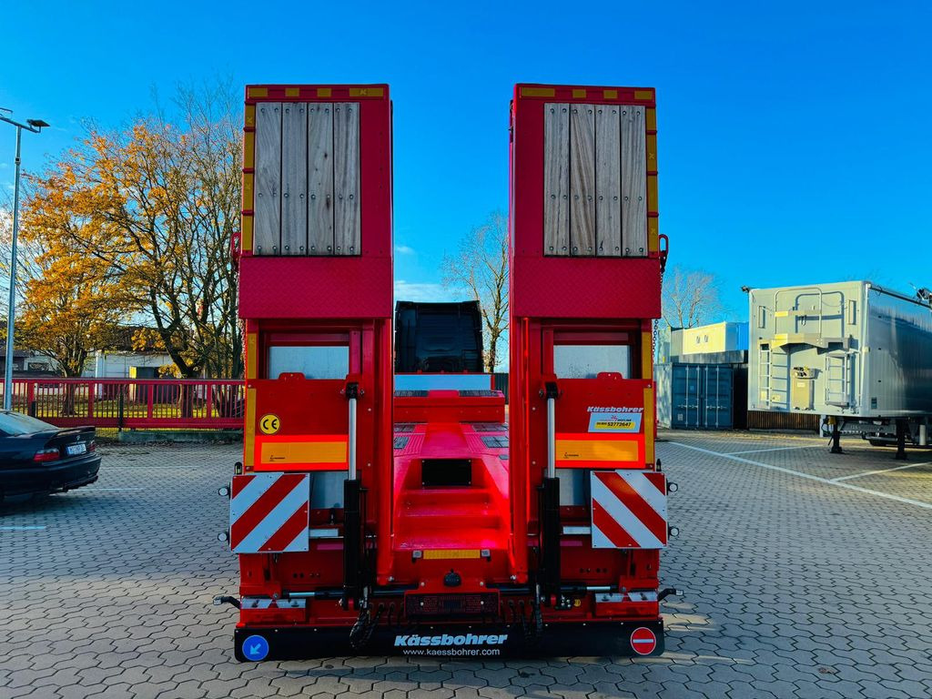 Kässbohrer SLAR3 Ausziehbares Tiefbett mit Radmulden Kässbohrer SLAR3 Tele Tiefbett Radmulden metallisiert - Sơ mi rơ moóc thùng thấp: hình 2 Kässbohrer SLAR3 Ausziehbares Tiefbett mit Radmulden Kässbohrer SLAR3 Tele Tiefbett Radmulden metallisiert - Sơ mi rơ moóc thùng thấp: hình 2