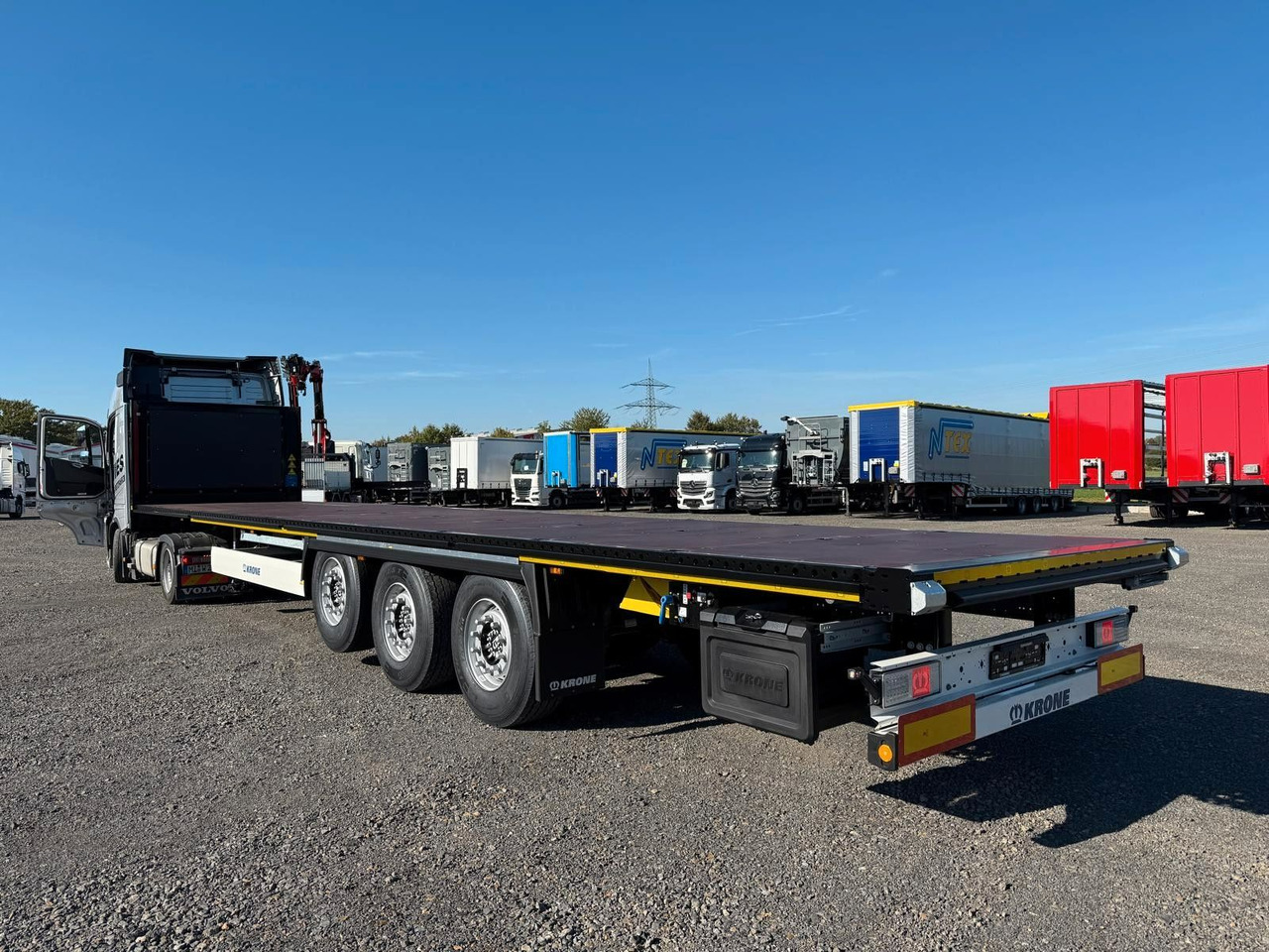 Krone SDP 27 Plattform-Auflieger - Sofort Verfügbar! - Sơ mi rơ moóc thùng lửng/ Phẳng: hình 2 Krone SDP 27 Plattform-Auflieger - Sofort Verfügbar! - Sơ mi rơ moóc thùng lửng/ Phẳng: hình 2