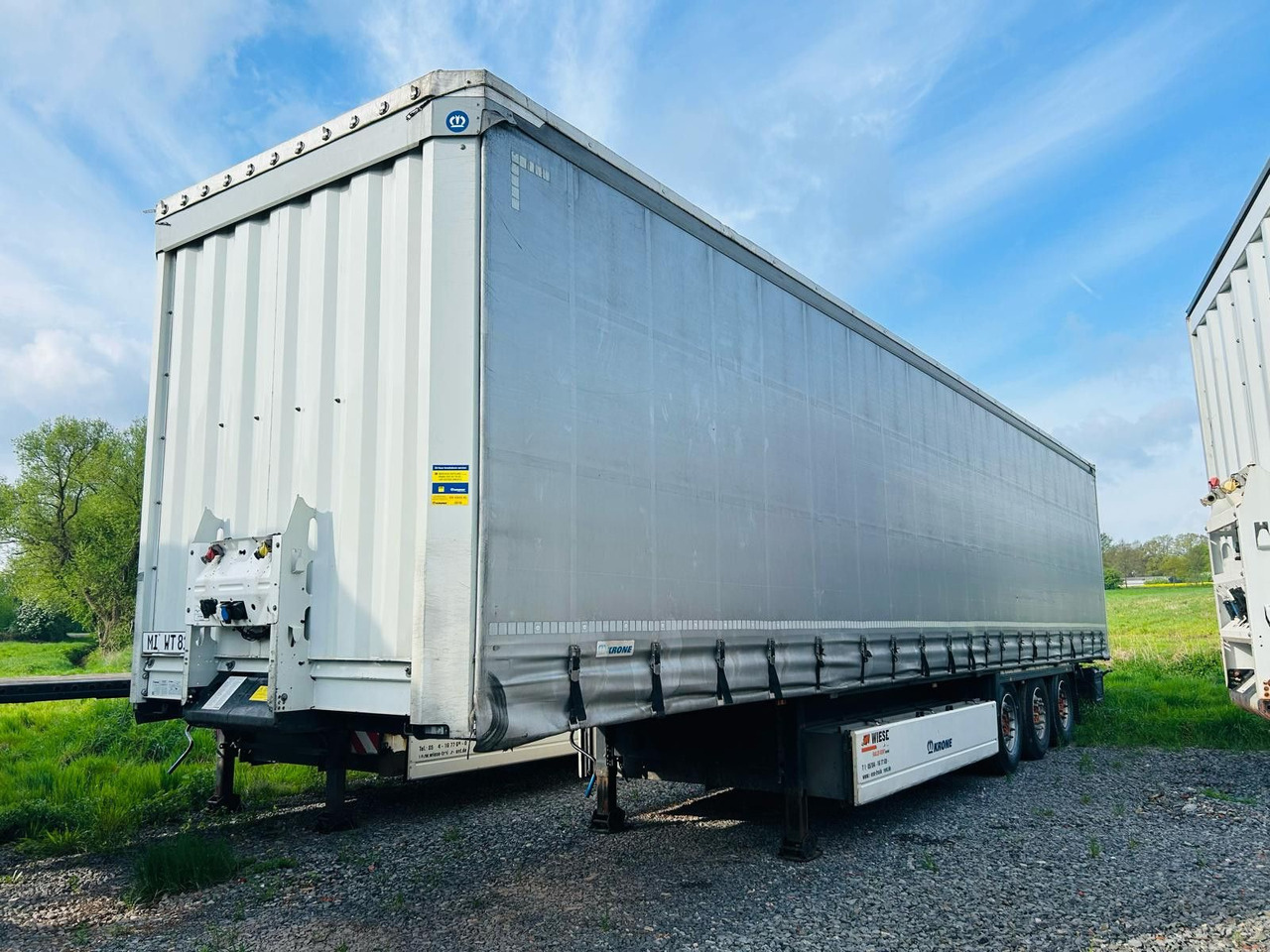 Krone Schiebeplanen Auflieger TÜV Neu - Sơ mi rơ moóc mui bạt: hình 1 Krone Schiebeplanen Auflieger TÜV Neu - Sơ mi rơ moóc mui bạt: hình 1