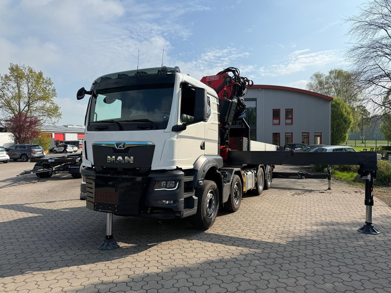 MAN 35.520 8x4 Kran Fassi F800, OHNE ABSTÜTZÜBERWACH - Xe cẩu tự hành: hình 5 MAN 35.520 8x4 Kran Fassi F800, OHNE ABSTÜTZÜBERWACH - Xe cẩu tự hành: hình 5
