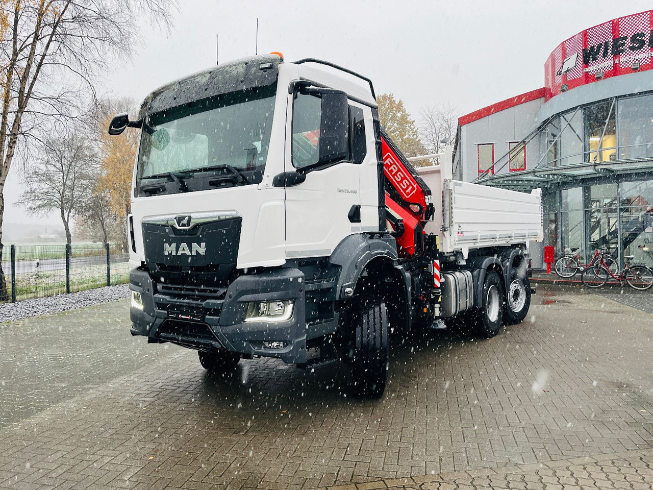 MAN TGS 26.400 6x4 Krankipper Fassi/SOFORT VERFÜGBAR - Xe ben, Xe cẩu tự hành: hình 4 MAN TGS 26.400 6x4 Krankipper Fassi/SOFORT VERFÜGBAR - Xe ben, Xe cẩu tự hành: hình 4