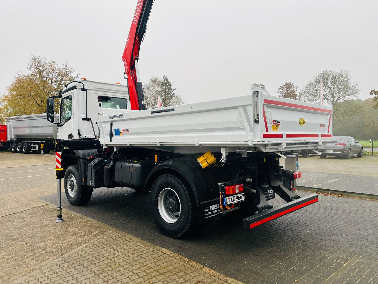 Mercedes-Benz Arocs 1835 4x4 Meiller Fassi F135 Kran Kipper - Xe ben, Xe cẩu tự hành: hình 4 Mercedes-Benz Arocs 1835 4x4 Meiller Fassi F135 Kran Kipper - Xe ben, Xe cẩu tự hành: hình 4