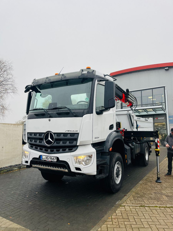 Mercedes-Benz Arocs 1835 4x4 Meiller Fassi F135 Kran Kipper - Xe ben, Xe cẩu tự hành: hình 5 Mercedes-Benz Arocs 1835 4x4 Meiller Fassi F135 Kran Kipper - Xe ben, Xe cẩu tự hành: hình 5