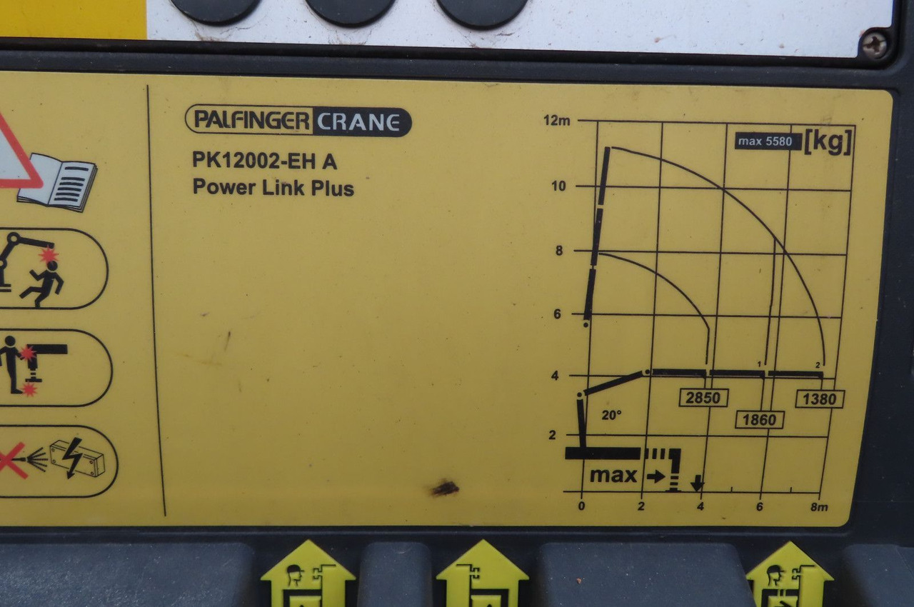 Mercedes-Benz Axor 1833 L - Glastransporter Kran Palfinger - Xe cẩu tự hành: hình 4 Mercedes-Benz Axor 1833 L - Glastransporter Kran Palfinger - Xe cẩu tự hành: hình 4