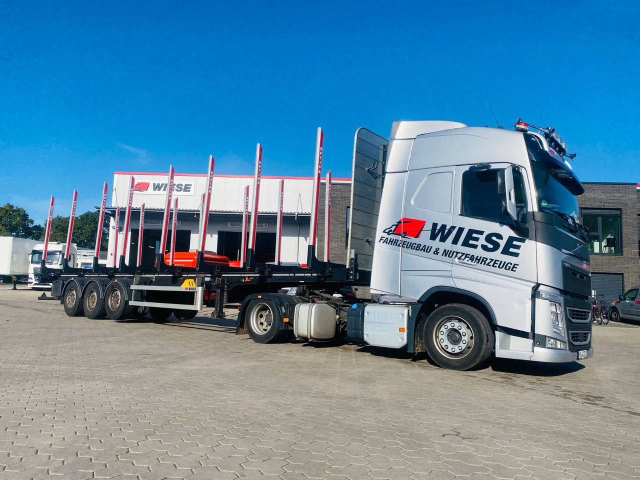 PAVIC Holzauflieger mit Schemel und Rungen - Sơ mi rơ moóc chở gỗ: hình 2 PAVIC Holzauflieger mit Schemel und Rungen - Sơ mi rơ moóc chở gỗ: hình 2