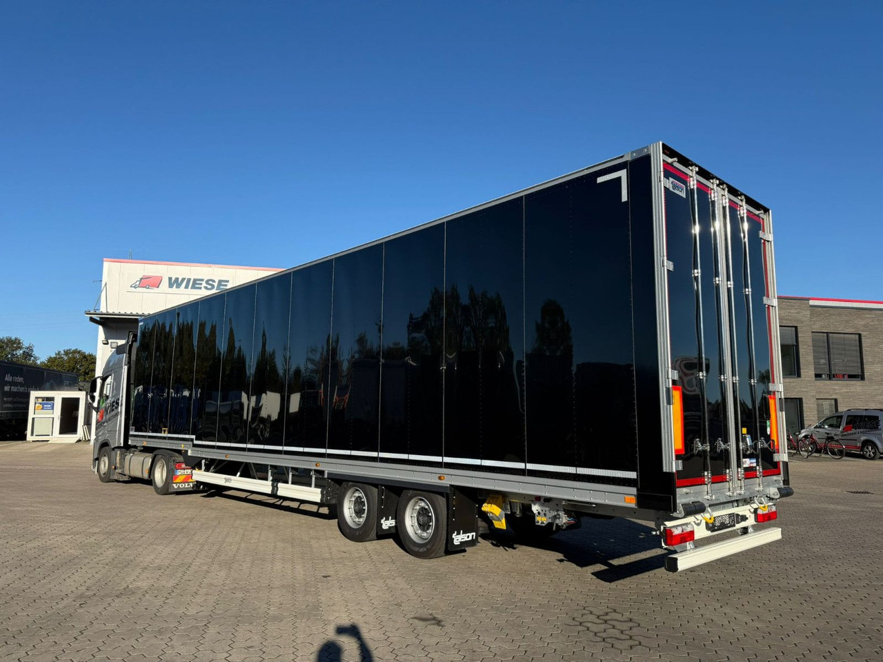 Talson TGG TAL 12/18 Mega Kofferauflieger 99m³ - Sơ mi rơ moóc hộp kín: hình 1 Talson TGG TAL 12/18 Mega Kofferauflieger 99m³ - Sơ mi rơ moóc hộp kín: hình 1