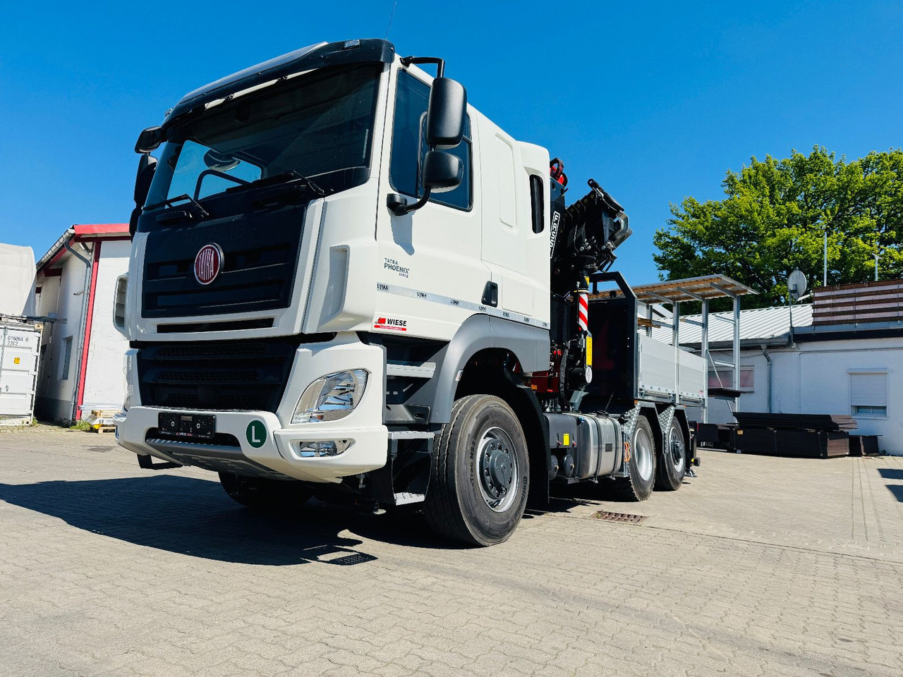 Tatra 6x6x6 Phoenix Fassi F545RA.2.27 L214 V20 - Xe tải thùng lửng/ Phẳng, Xe cẩu tự hành: hình 1 Tatra 6x6x6 Phoenix Fassi F545RA.2.27 L214 V20 - Xe tải thùng lửng/ Phẳng, Xe cẩu tự hành: hình 1