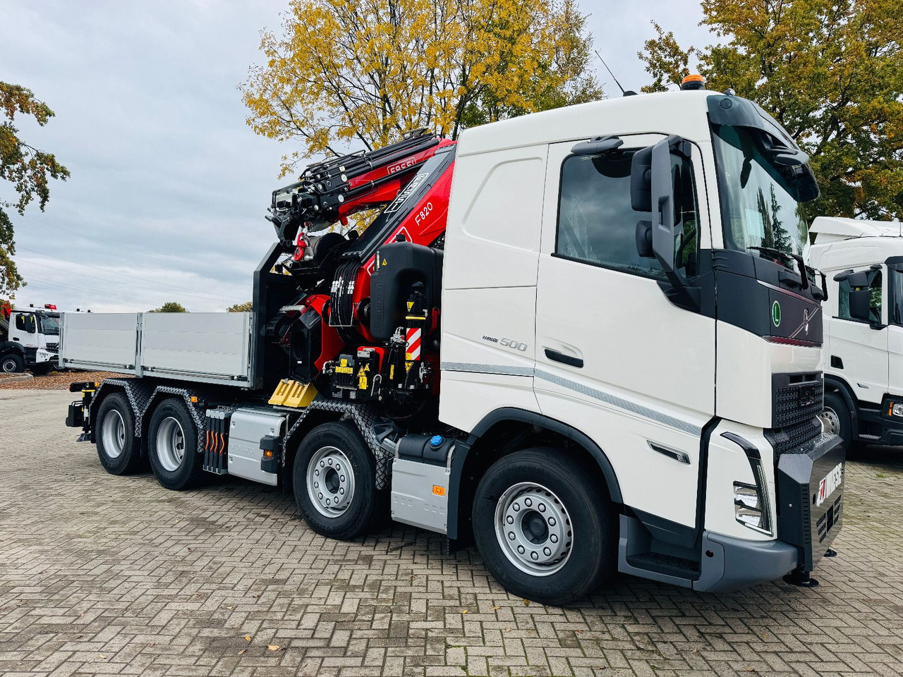Volvo FH 500 8x4 Kran F820 RA2.27 Jib & Winde Sofort - Xe cẩu tự hành: hình 1 Volvo FH 500 8x4 Kran F820 RA2.27 Jib & Winde Sofort - Xe cẩu tự hành: hình 1