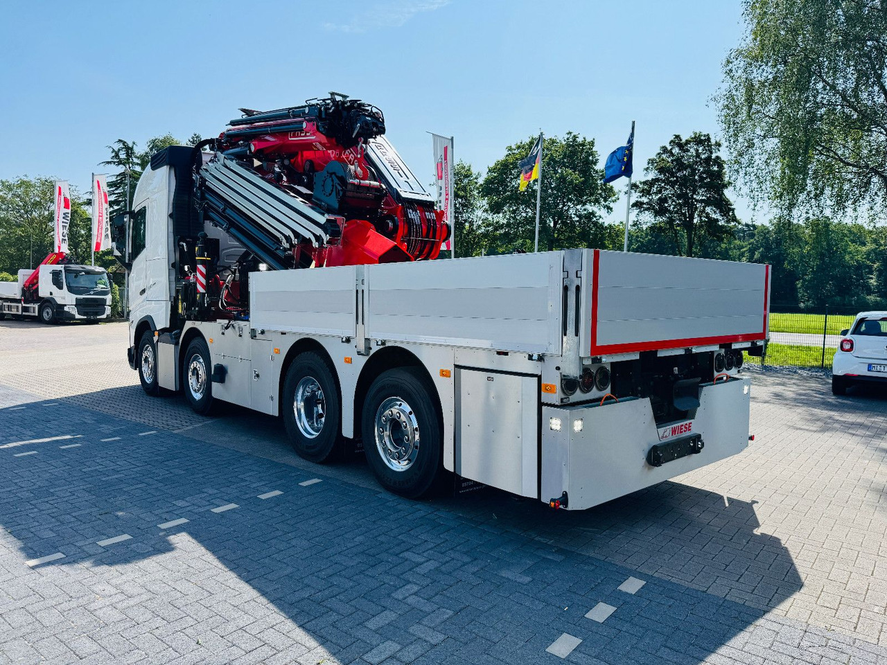 Xe tải thùng lửng/ Phẳng, Xe cẩu tự hành Volvo FH 540 mit Fassi F2150RAL Fly Jib + Winde: hình 10
