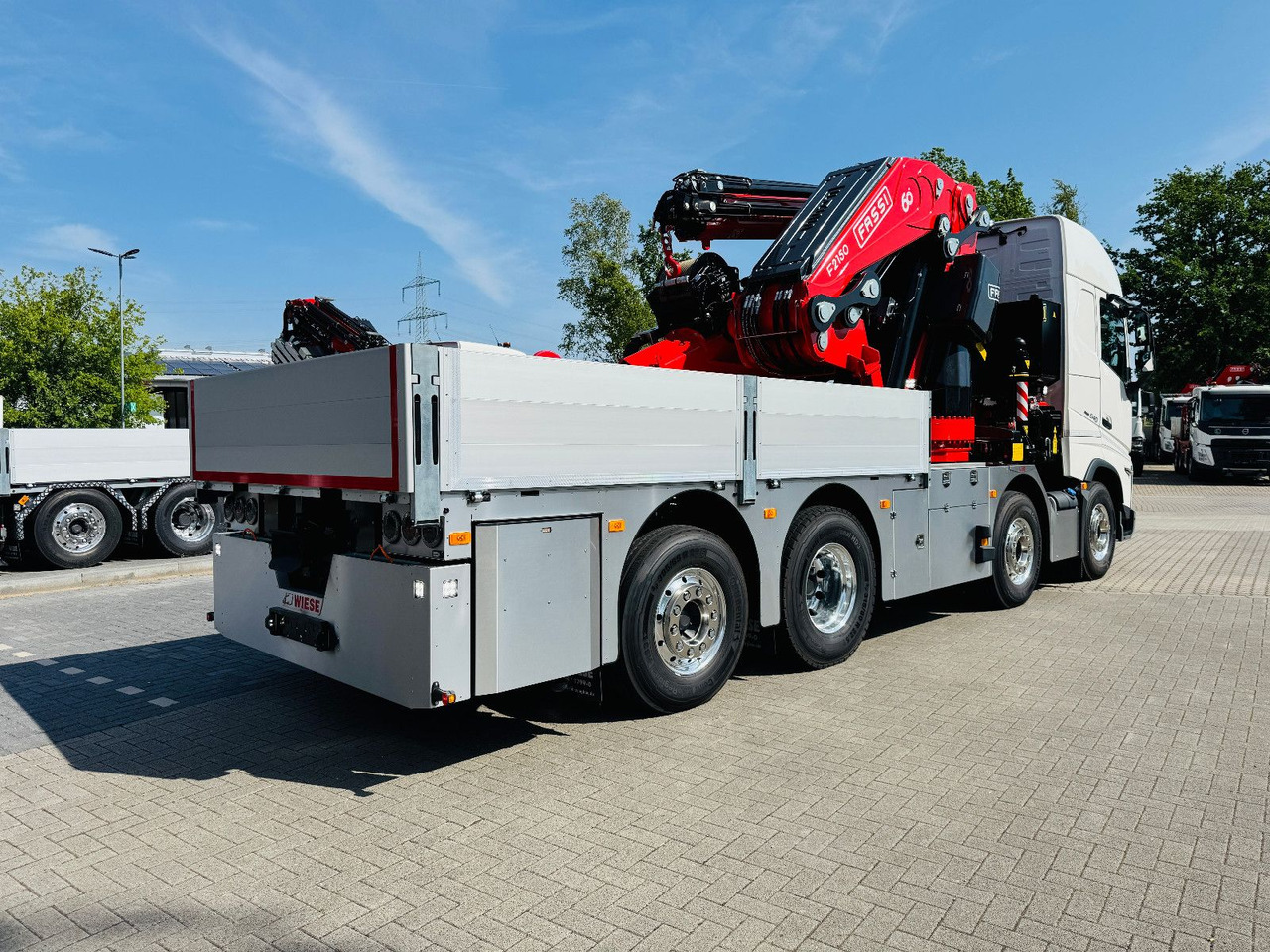 Volvo FH 540 mit Fassi F2150RAL Fly Jib + Winde - Xe tải thùng lửng/ Phẳng, Xe cẩu tự hành: hình 2 Volvo FH 540 mit Fassi F2150RAL Fly Jib + Winde - Xe tải thùng lửng/ Phẳng, Xe cẩu tự hành: hình 2