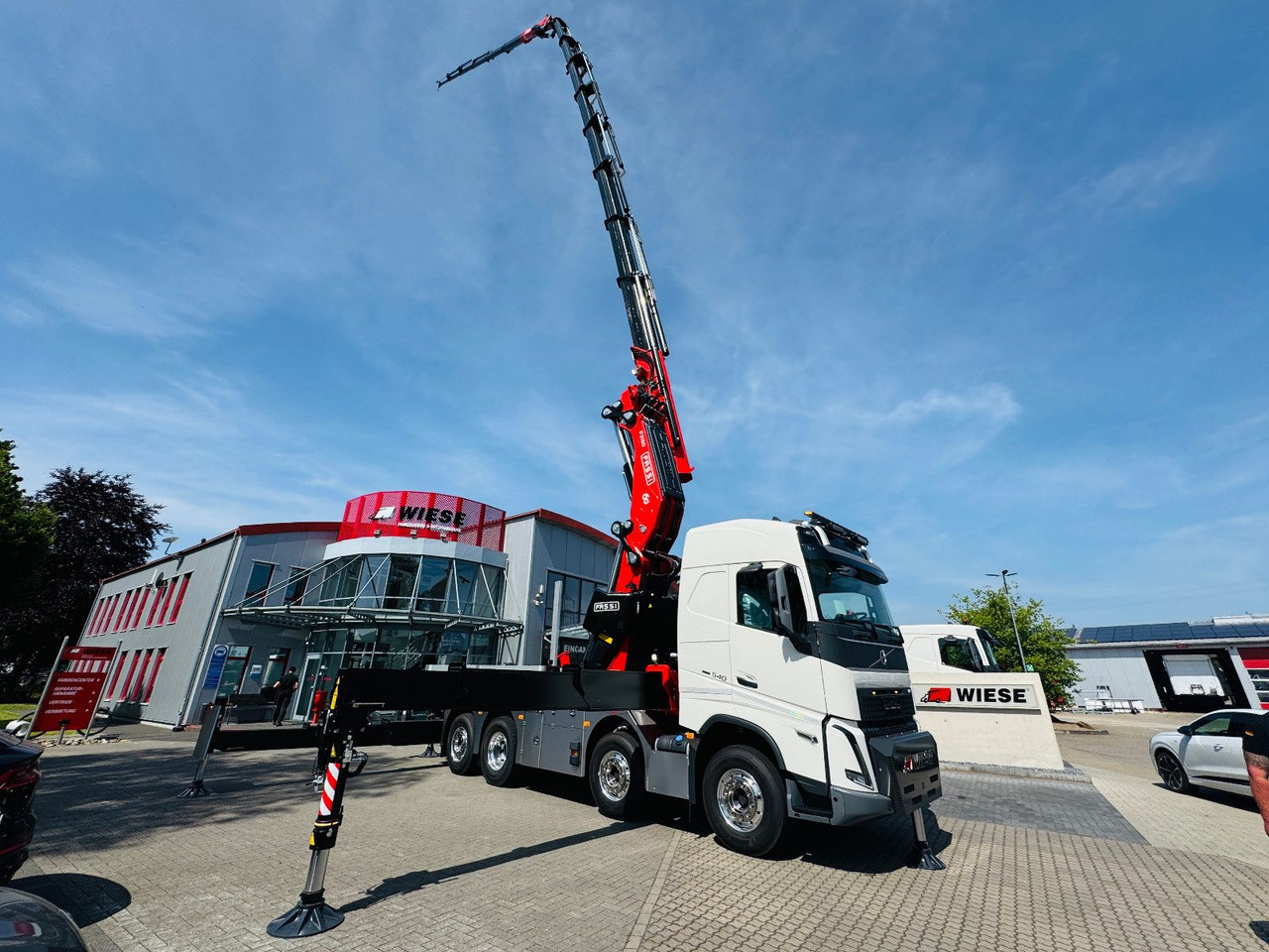Xe tải thùng lửng/ Phẳng, Xe cẩu tự hành Volvo FH 540 mit Fassi F2150RAL Fly Jib + Winde: hình 6