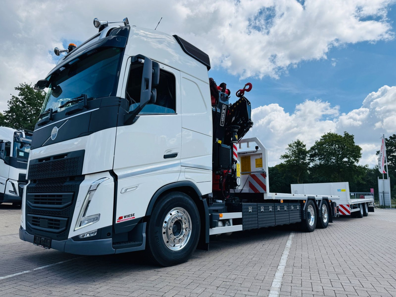 Volvo FH540 6x2 Containerpritsche mit F545RA.2.26 - Xe tải thùng lửng/ Phẳng, Xe cẩu tự hành: hình 1 Volvo FH540 6x2 Containerpritsche mit F545RA.2.26 - Xe tải thùng lửng/ Phẳng, Xe cẩu tự hành: hình 1