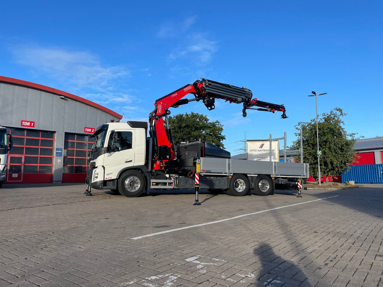 Xe cẩu tự hành Volvo FMX 500  FASSI Ladekran F545 JIB & Winde Sofort: hình 8
