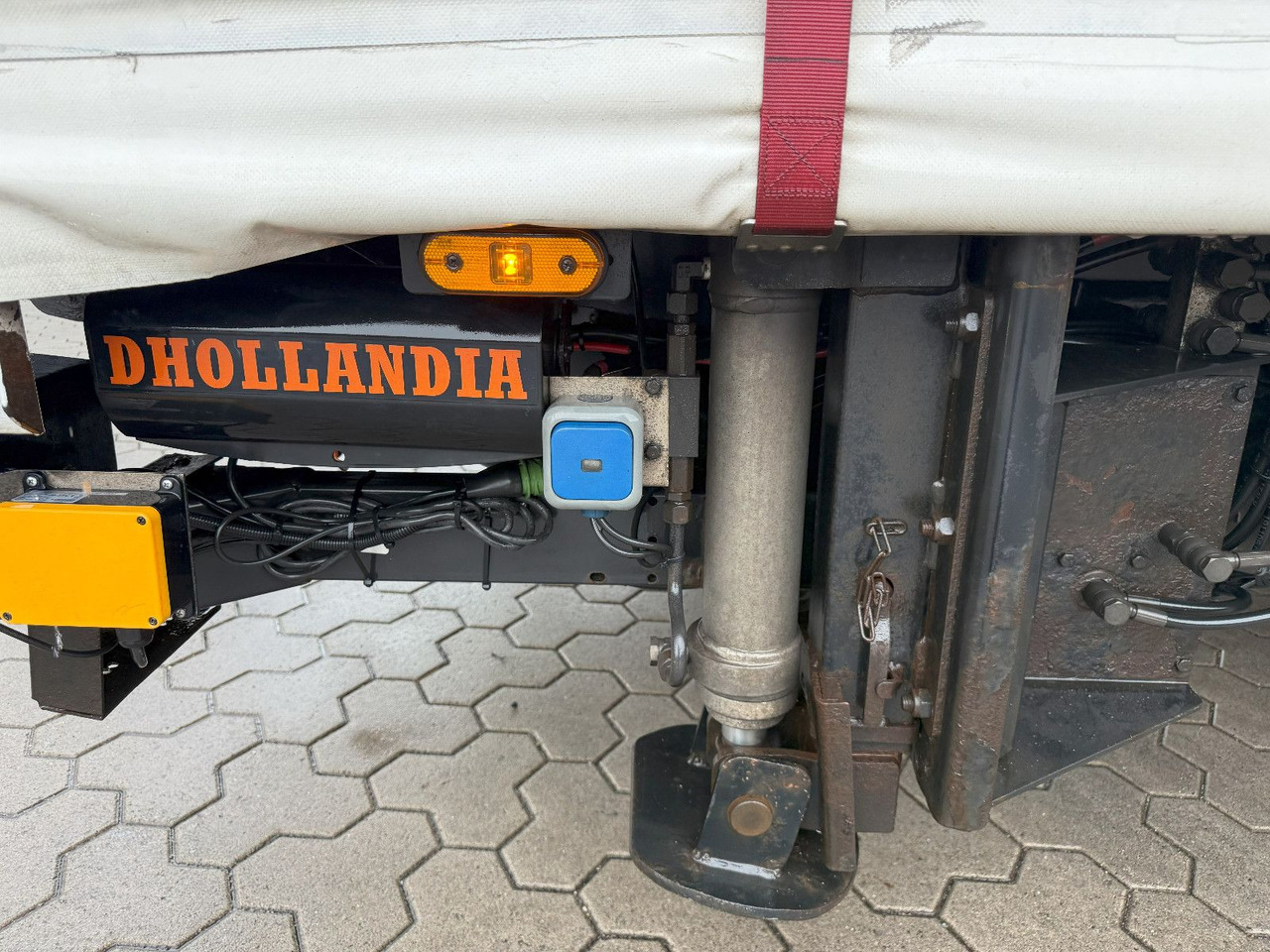 Sơ mi rơ moóc thùng thấp Wiese Mega Schiebeplane mit Dhollandia Rampe 9t: hình 13