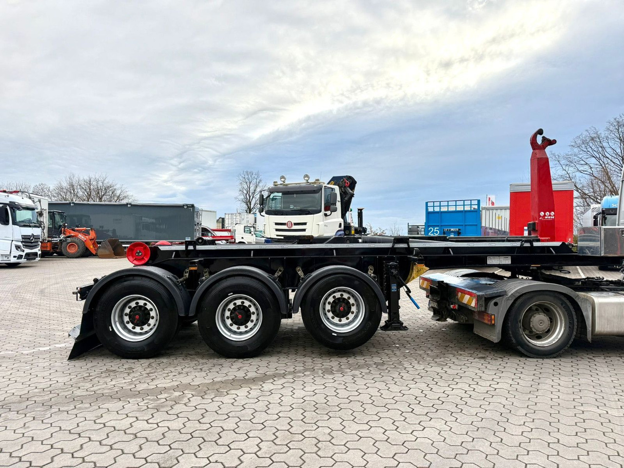 Wiese SA 3 - 36 AK 30 Abrollkipper neu lackiert - Xe chở container/ Sơ mi rơ moóc hoán đổi thân: hình 5 Wiese SA 3 - 36 AK 30 Abrollkipper neu lackiert - Xe chở container/ Sơ mi rơ moóc hoán đổi thân: hình 5