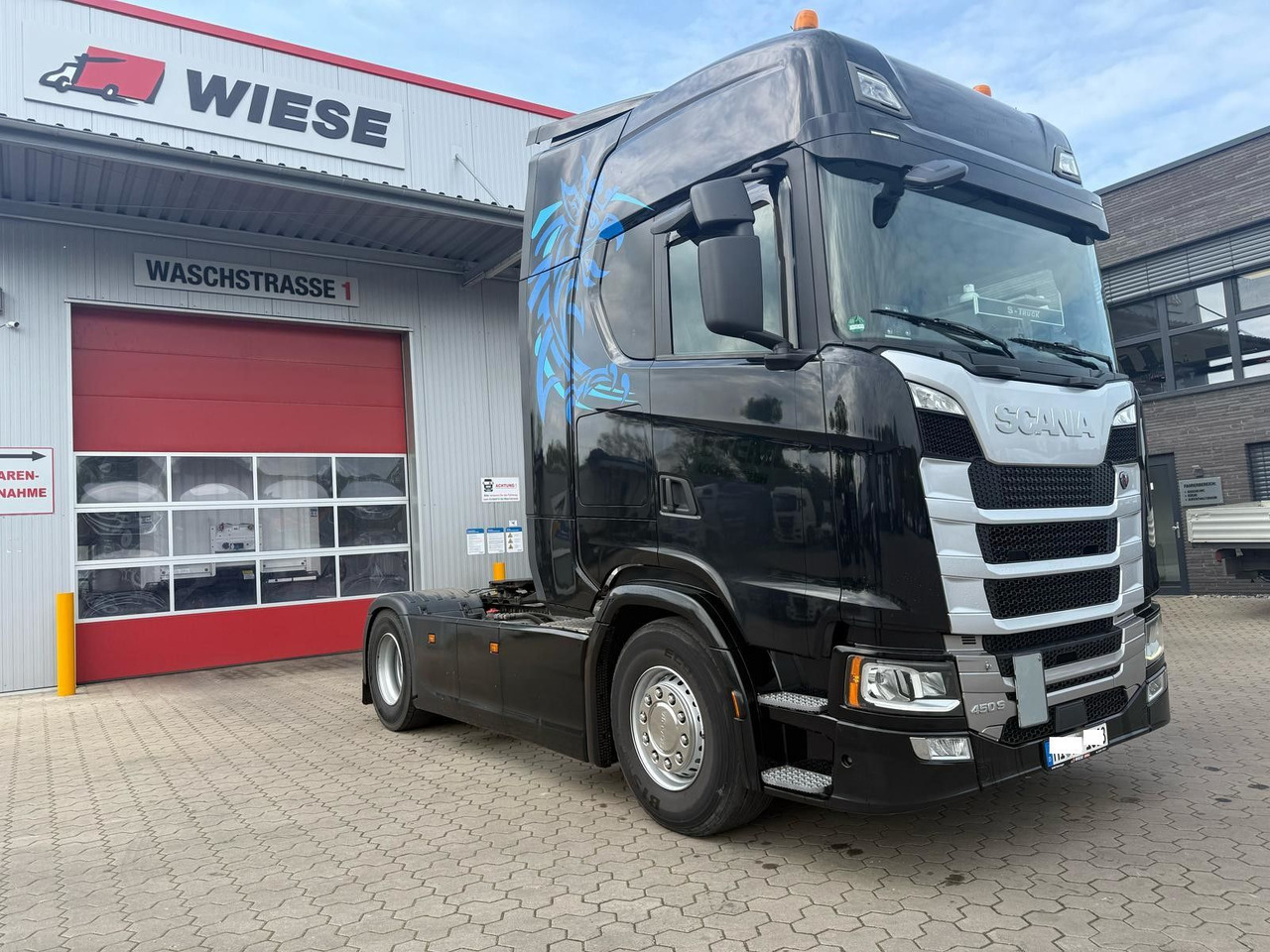 Scania S450 BL mit Schubboden Hydraulik TÜV Neu - Xe đầu kéo: hình 1 Scania S450 BL mit Schubboden Hydraulik TÜV Neu - Xe đầu kéo: hình 1