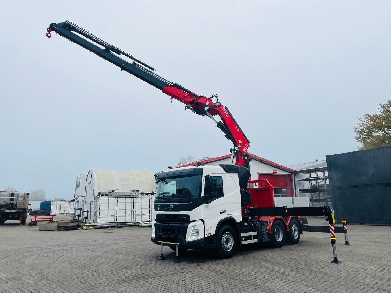 Volvo FMX 540 6x2 mit Kran Fassi F545.2.28 - Xe đầu kéo: hình 5 Volvo FMX 540 6x2 mit Kran Fassi F545.2.28 - Xe đầu kéo: hình 5