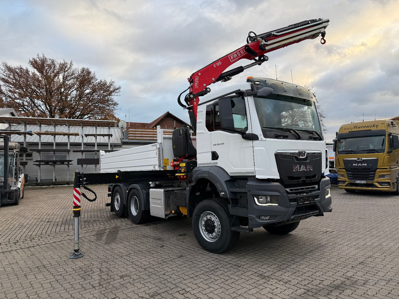 MAN TGS 26.400 6x4 Krankipper Fassi/SOFORT VERFÜGBAR - Xe tải, Xe cẩu tự hành: hình 4 MAN TGS 26.400 6x4 Krankipper Fassi/SOFORT VERFÜGBAR - Xe tải, Xe cẩu tự hành: hình 4