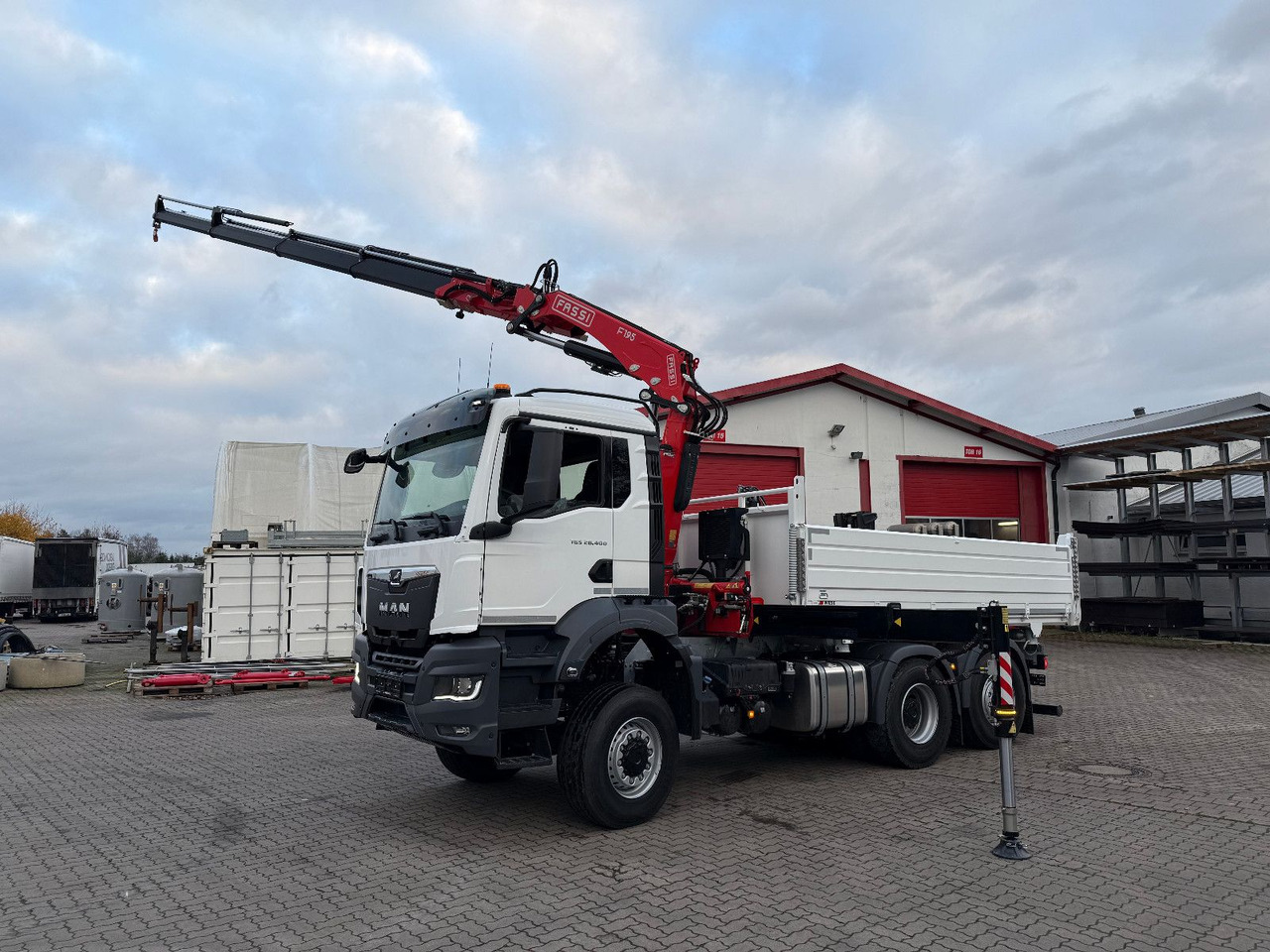 MAN TGS 26.400 6x4 Krankipper Fassi/SOFORT VERFÜGBAR - Xe tải, Xe cẩu tự hành: hình 1 MAN TGS 26.400 6x4 Krankipper Fassi/SOFORT VERFÜGBAR - Xe tải, Xe cẩu tự hành: hình 1