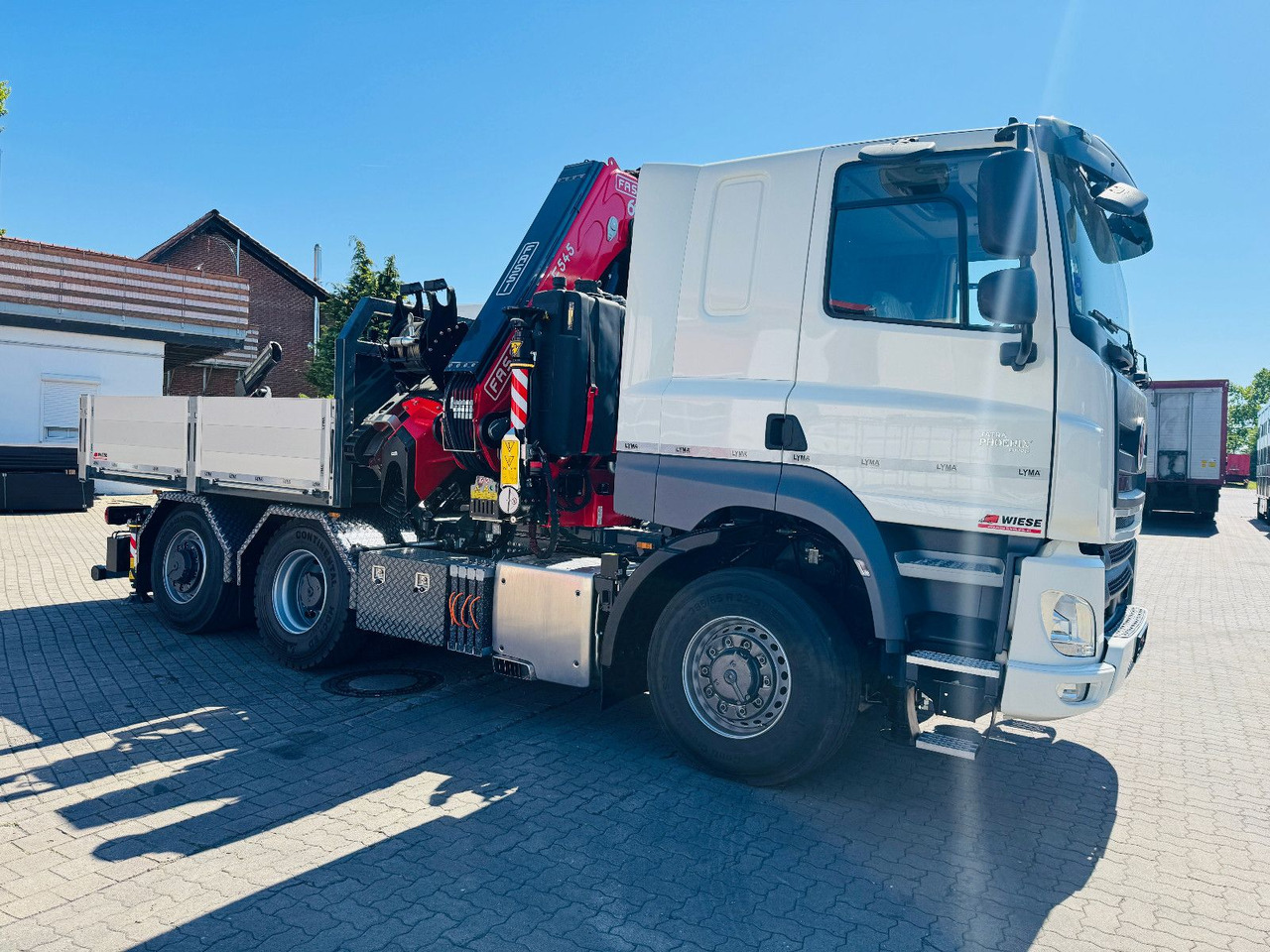 Xe tải, Xe cẩu tự hành Tatra 6x6x6 Phoenix Fassi F545RA.2.27 L214 V20: hình 10