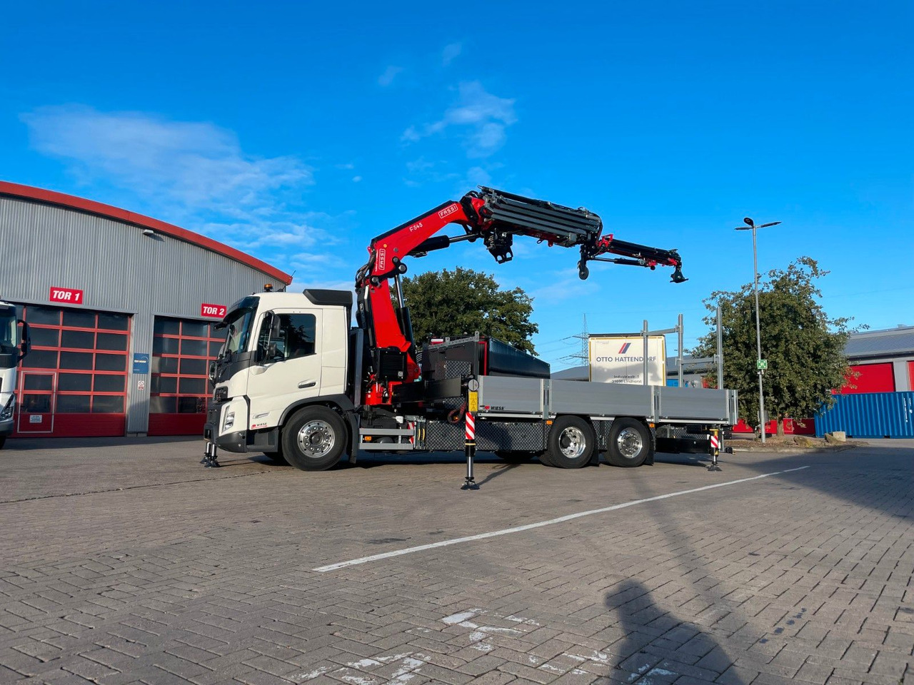Volvo FMX 500 FASSI Ladekran F545 JIB & Winde Sofort - Xe tải, Xe cẩu tự hành: hình 4 Volvo FMX 500 FASSI Ladekran F545 JIB & Winde Sofort - Xe tải, Xe cẩu tự hành: hình 4