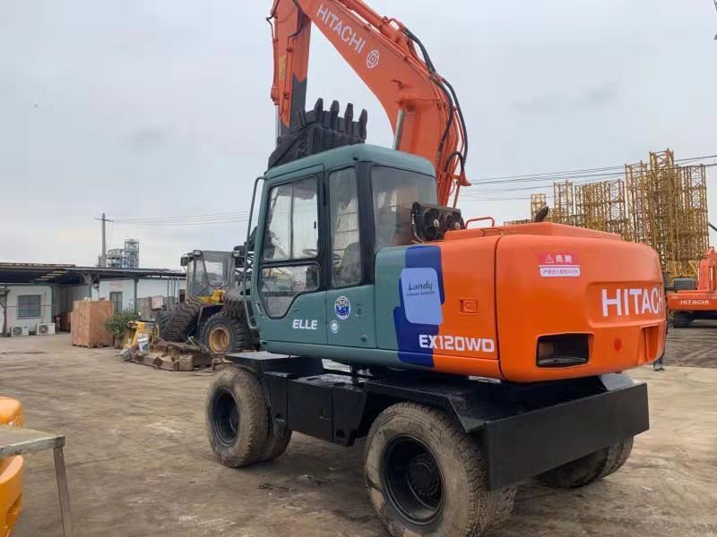 HITACHI EX120WD - Máy xúc bánh lốp: hình 4 HITACHI EX120WD - Máy xúc bánh lốp: hình 4
