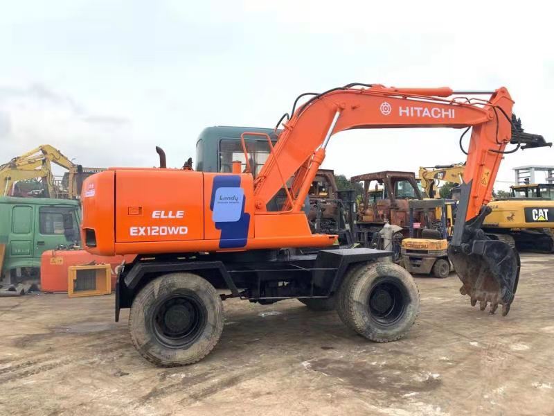 HITACHI EX120WD - Máy xúc bánh lốp: hình 5 HITACHI EX120WD - Máy xúc bánh lốp: hình 5