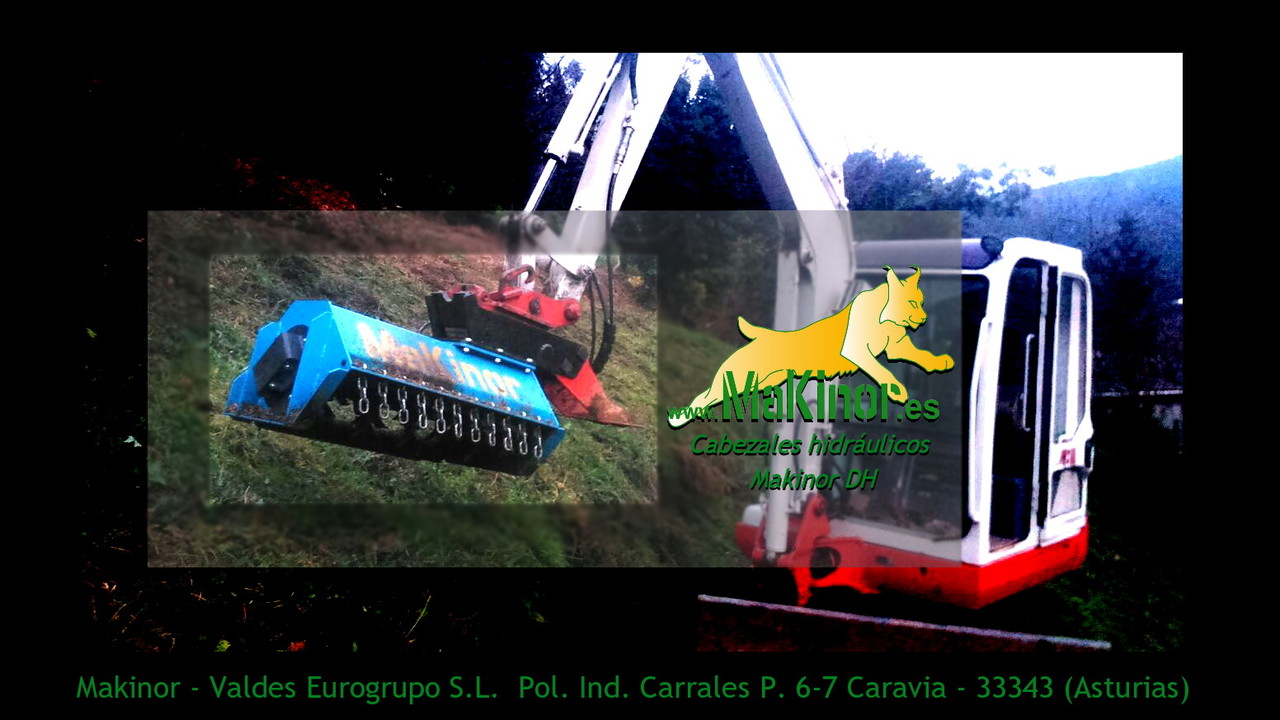 Makinor DH - Mulcher lâm nghiệp: hình 4 Makinor DH - Mulcher lâm nghiệp: hình 4