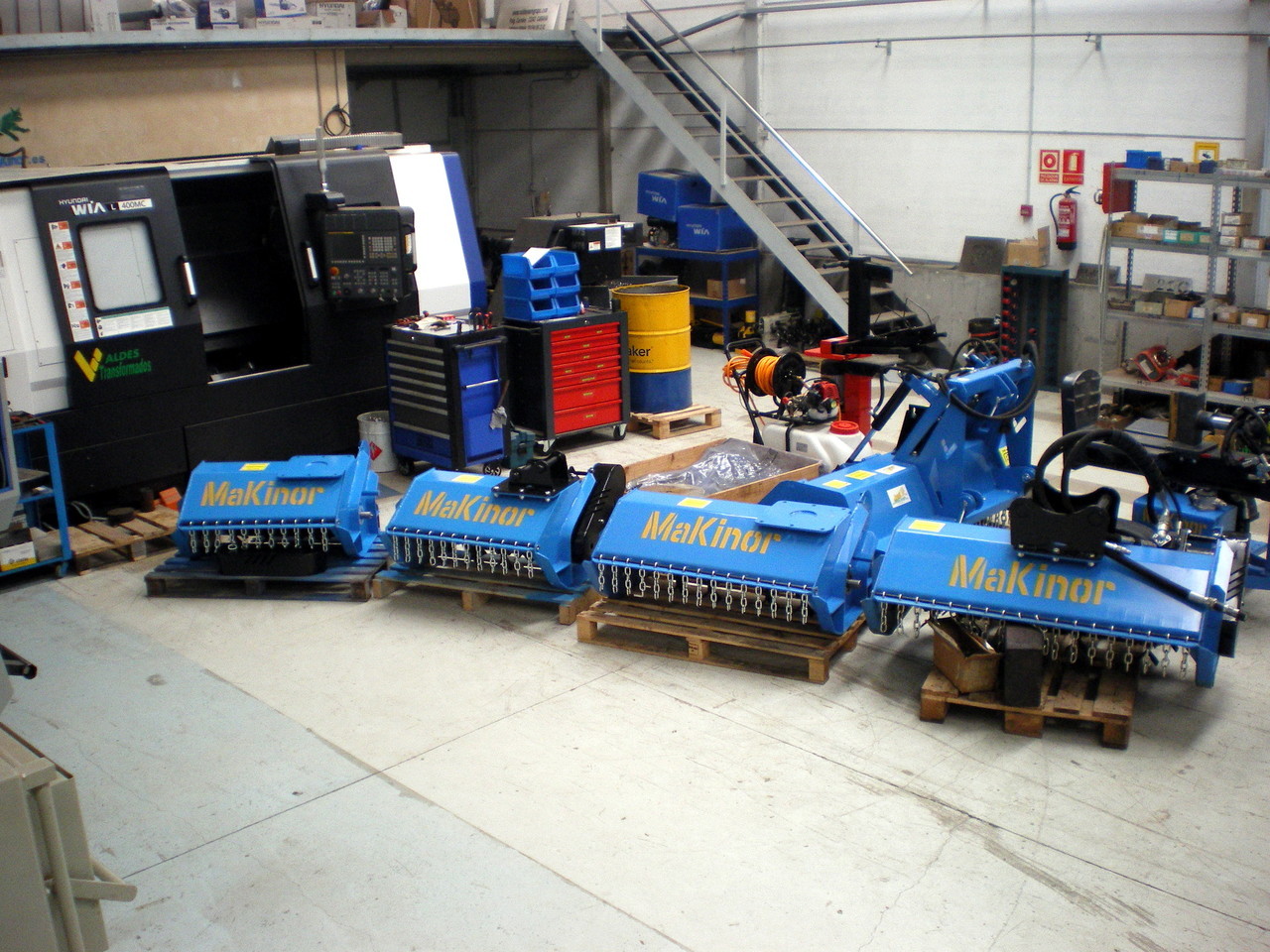 Makinor DH - Mulcher lâm nghiệp: hình 1 Makinor DH - Mulcher lâm nghiệp: hình 1