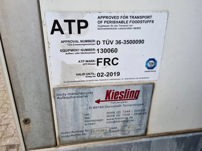 Xe tải đông lạnh DAF LF 45.220 Kuhlkoffer Thermoking T1000R LBW ST380V EURO EEV: hình 8 Xe tải đông lạnh DAF LF 45.220 Kuhlkoffer Thermoking T1000R LBW ST380V EURO EEV: hình 8