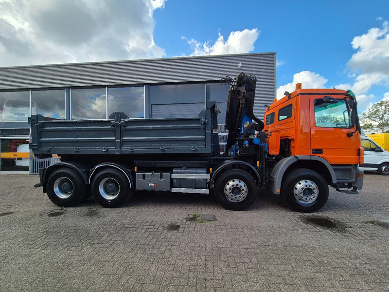 Mercedes-Benz Actros 3241 8X4 Containersysteem/ 20T HMF crane/ Manual - Xe tải nâng móc, Xe cẩu tự hành: hình 4 Mercedes-Benz Actros 3241 8X4 Containersysteem/ 20T HMF crane/ Manual - Xe tải nâng móc, Xe cẩu tự hành: hình 4