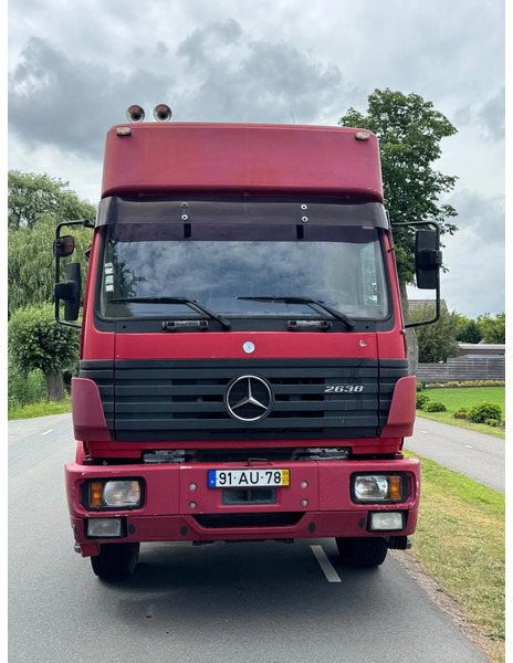 Mercedes-Benz SK 2638 V8 6X2 STEEL SPRING BIG AXLE HIGH CABINE PERFECT CONDITIONS - Xe tải khung gầm: hình 2 Mercedes-Benz SK 2638 V8 6X2 STEEL SPRING BIG AXLE HIGH CABINE PERFECT CONDITIONS - Xe tải khung gầm: hình 2