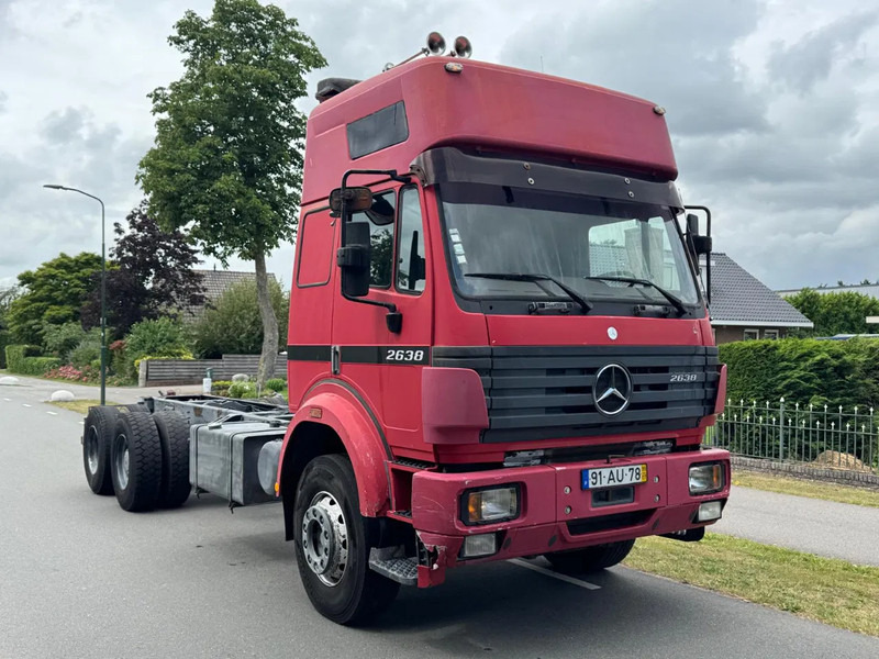 Mercedes-Benz SK 2638 V8 6X2 STEEL SPRING BIG AXLE HIGH CABINE PERFECT CONDITIONS - Xe tải khung gầm: hình 3 Mercedes-Benz SK 2638 V8 6X2 STEEL SPRING BIG AXLE HIGH CABINE PERFECT CONDITIONS - Xe tải khung gầm: hình 3