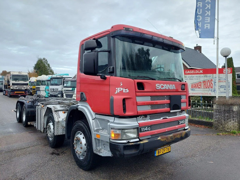 Scania P114-340 8x4 STEEL SUSPENSION MANUAL GEARBOX HOLLAND TRUCK - Xe tải khung gầm: hình 3 Scania P114-340 8x4 STEEL SUSPENSION MANUAL GEARBOX HOLLAND TRUCK - Xe tải khung gầm: hình 3