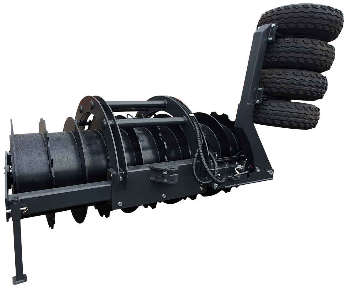 METAL-TECHNIK Wał Pryzmowy MT2 z dociskiem - Con lăn ruộng: hình 4 METAL-TECHNIK Wał Pryzmowy MT2 z dociskiem - Con lăn ruộng: hình 4