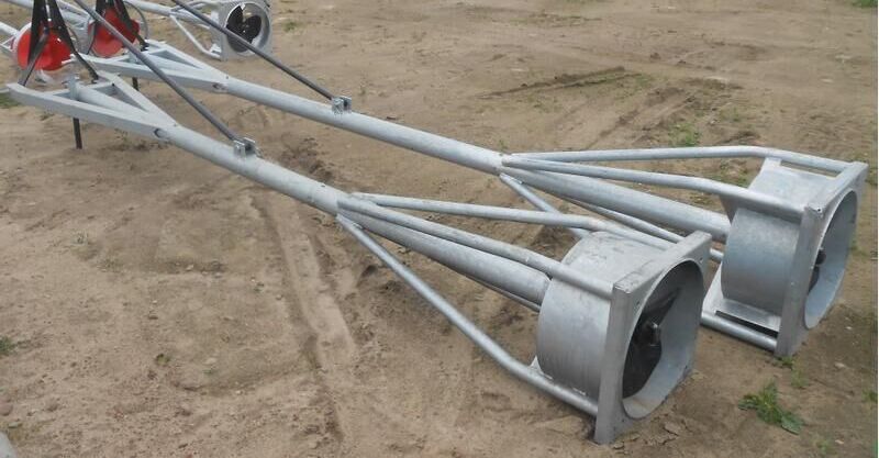 Metal-Technik Liquid manure mixer/ Güllemixer/ Mieszadło do gnojownicy 6*m - Trang thiết bị bón phân: hình 1 Metal-Technik Liquid manure mixer/ Güllemixer/ Mieszadło do gnojownicy 6*m - Trang thiết bị bón phân: hình 1