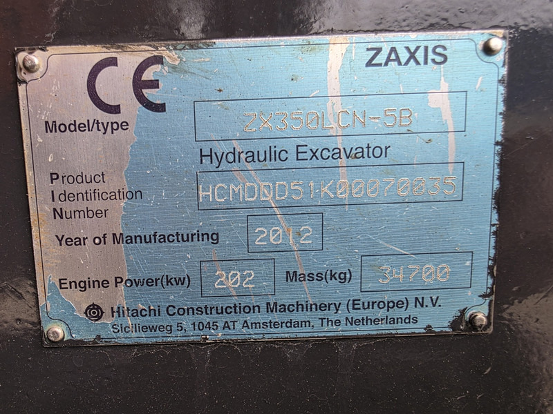 Hitachi zx350lcn-5B labounty scrap shear hitachi zx 350 genesis labounty fortress - Máy cạp rác/ Công nghiệp: hình 5 Hitachi zx350lcn-5B labounty scrap shear hitachi zx 350 genesis labounty fortress - Máy cạp rác/ Công nghiệp: hình 5