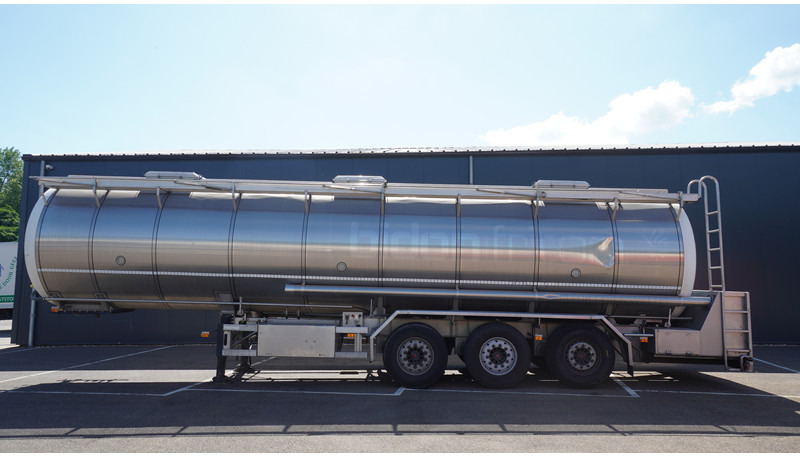 Burg 3 AXLE FOOD TRAILER 38.200LTR - Sơ mi rơ moóc bồn: hình 1 Burg 3 AXLE FOOD TRAILER 38.200LTR - Sơ mi rơ moóc bồn: hình 1