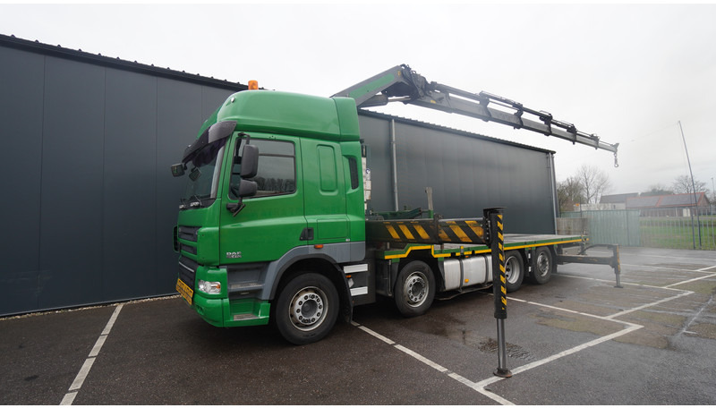 DAF CF 85.410 8X2 OPEN BOX WITH PALFINGER 42502 CRANE - Xe cẩu tự hành: hình 2 DAF CF 85.410 8X2 OPEN BOX WITH PALFINGER 42502 CRANE - Xe cẩu tự hành: hình 2