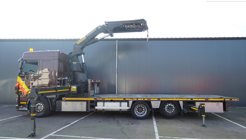 DAF XF 460 6X2 FLATBED TRUCK WITH PALFINGER PK 50002 CRANE - Xe cẩu tự hành: hình 1 DAF XF 460 6X2 FLATBED TRUCK WITH PALFINGER PK 50002 CRANE - Xe cẩu tự hành: hình 1
