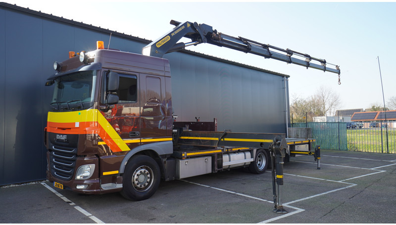 DAF XF 460 6X2 FLATBED TRUCK WITH PALFINGER PK 50002 CRANE - Xe cẩu tự hành: hình 2 DAF XF 460 6X2 FLATBED TRUCK WITH PALFINGER PK 50002 CRANE - Xe cẩu tự hành: hình 2