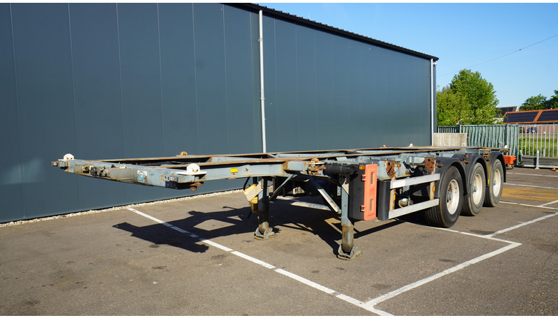 Groenewegen 3 AXLE CONTAINER TRANSPORT TRAILER - Xe chở container/ Sơ mi rơ moóc hoán đổi thân: hình 2 Groenewegen 3 AXLE CONTAINER TRANSPORT TRAILER - Xe chở container/ Sơ mi rơ moóc hoán đổi thân: hình 2