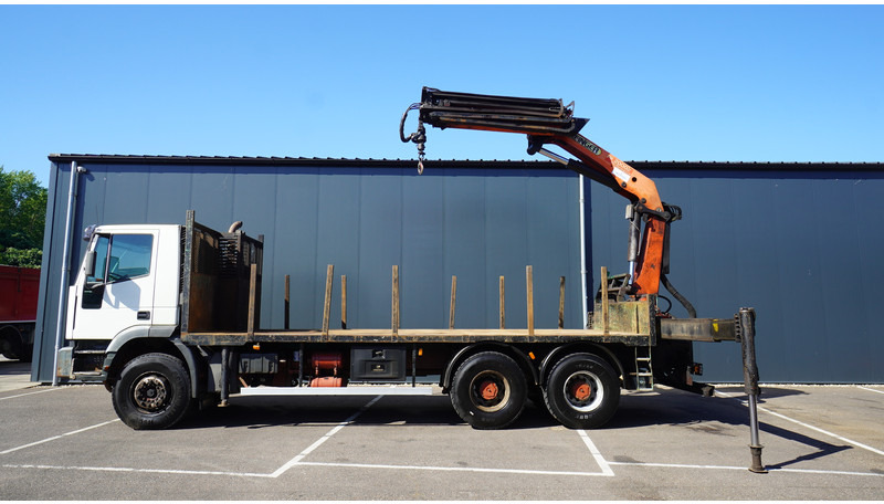 Iveco EUROTRAKKER CURSOR 350 6X4 FLATBED WITH PALFINGER PK 20002 CRANE - Xe cẩu tự hành: hình 1 Iveco EUROTRAKKER CURSOR 350 6X4 FLATBED WITH PALFINGER PK 20002 CRANE - Xe cẩu tự hành: hình 1