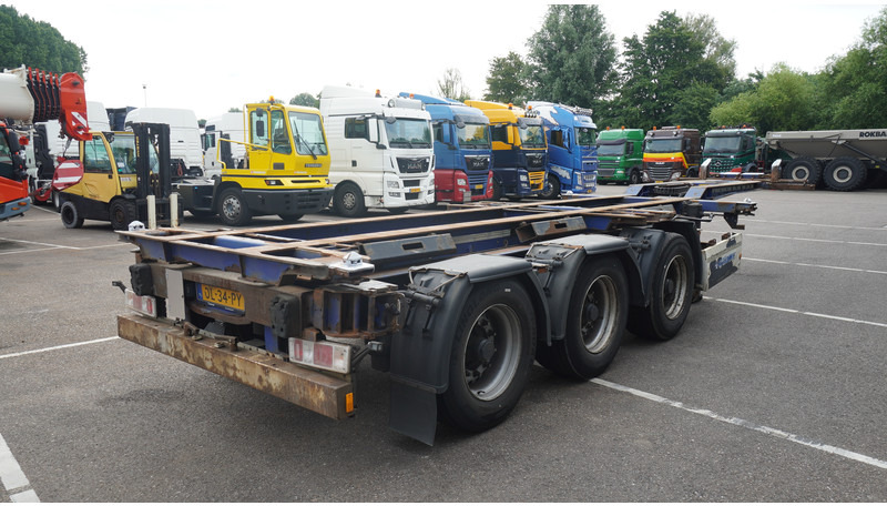 Krone 3 AXLE CONTAINER TRANSPORT TRAILER EXTENDABLE 45 FT - Xe chở container/ Sơ mi rơ moóc hoán đổi thân: hình 5 Krone 3 AXLE CONTAINER TRANSPORT TRAILER EXTENDABLE 45 FT - Xe chở container/ Sơ mi rơ moóc hoán đổi thân: hình 5
